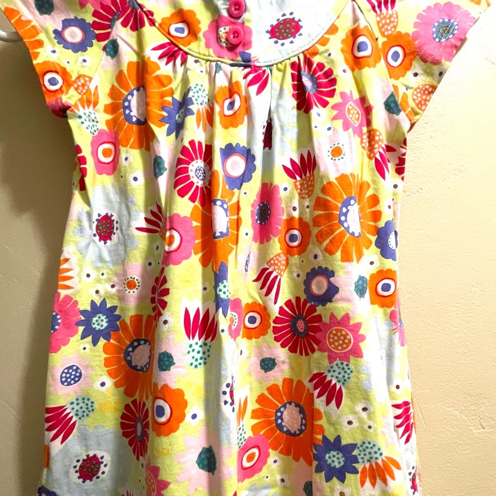 Hanna Andersson Multicolor Floral Kids dress